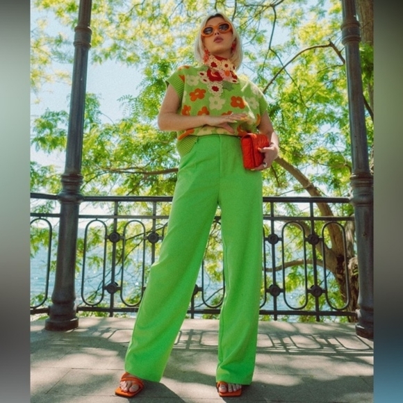 ZARA NWT Bloger favorite FLORAL JACQUARD KNIT VEST - Picture 4 of 9